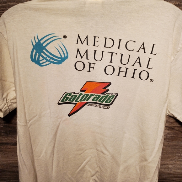 Vintage 90s NFL Cleveland Browns  Youth Size Large 14/16 T-Shirt Distressed - Picture 2 of 3